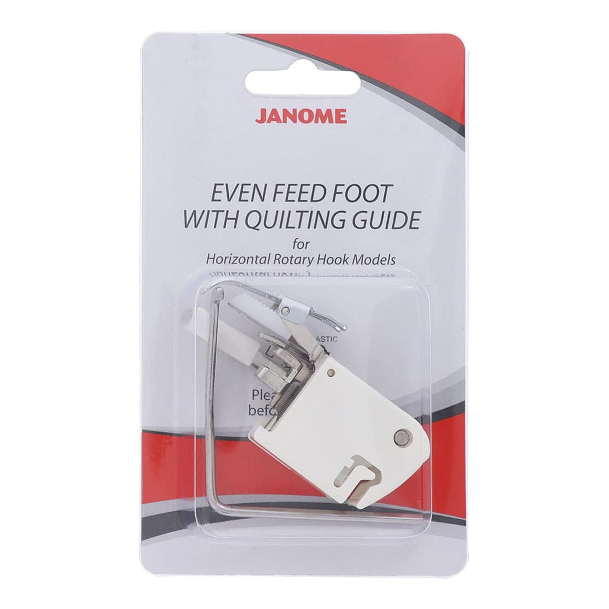 Janome Low Shank Even Feed Walking Foot with Quilt Guide #214874013 | #214874013 - view 2