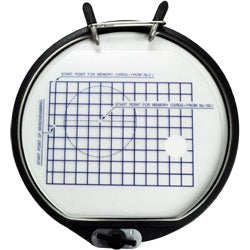 Round Embroidery Hoop #3 with Template for Elna & Janome, part 395721-53