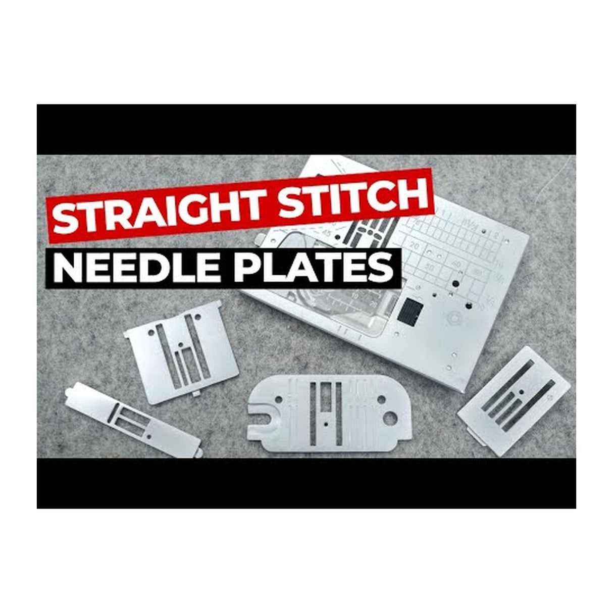 BERNINA Needle Plate Straight Stitch || #0030987000