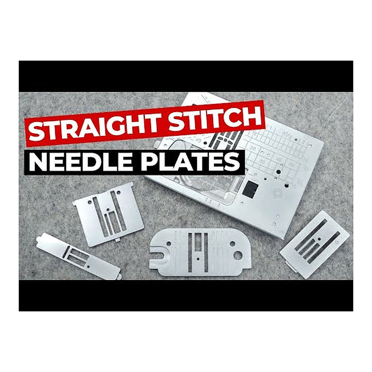BERNINA Needle Plate Straight Stitch || #0030987000