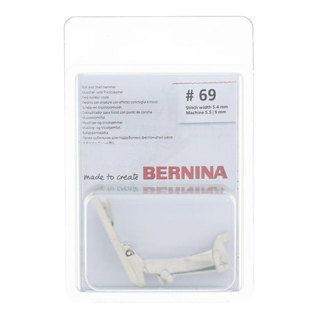 BERNINA Roll and Shell Hemmer Foot #69
