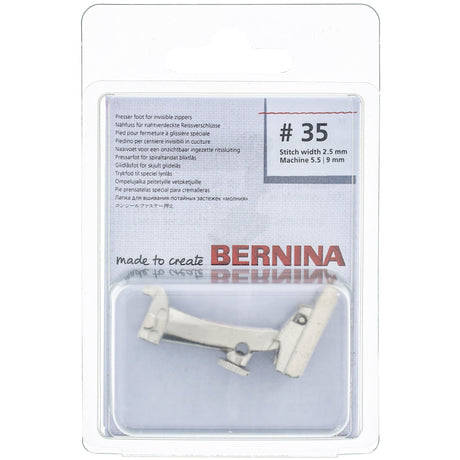 BERNINA Invisible Zipper Foot #35 | #306