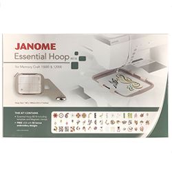 Boxed RE18 embroidery hoop kit, 140 × 180 mm, part 862407018