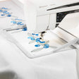 Mega Endless embroidery hoop 9203070-96 shown in use; demonstration machine and fabric not included