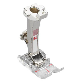BERNINA Reverse Pattern Foot with Clear Sole #34, New Style 0307707000