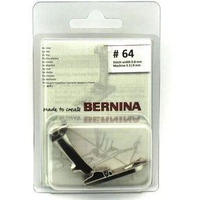 BERNINA foot for creating fine hems #64