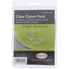 Baby Lock Clear Curve Foot BLE8-CLVF