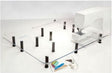Illustrative Sew Steady Giant table for listed Brother machines; opening varies. Machine and optional drawer excluded.