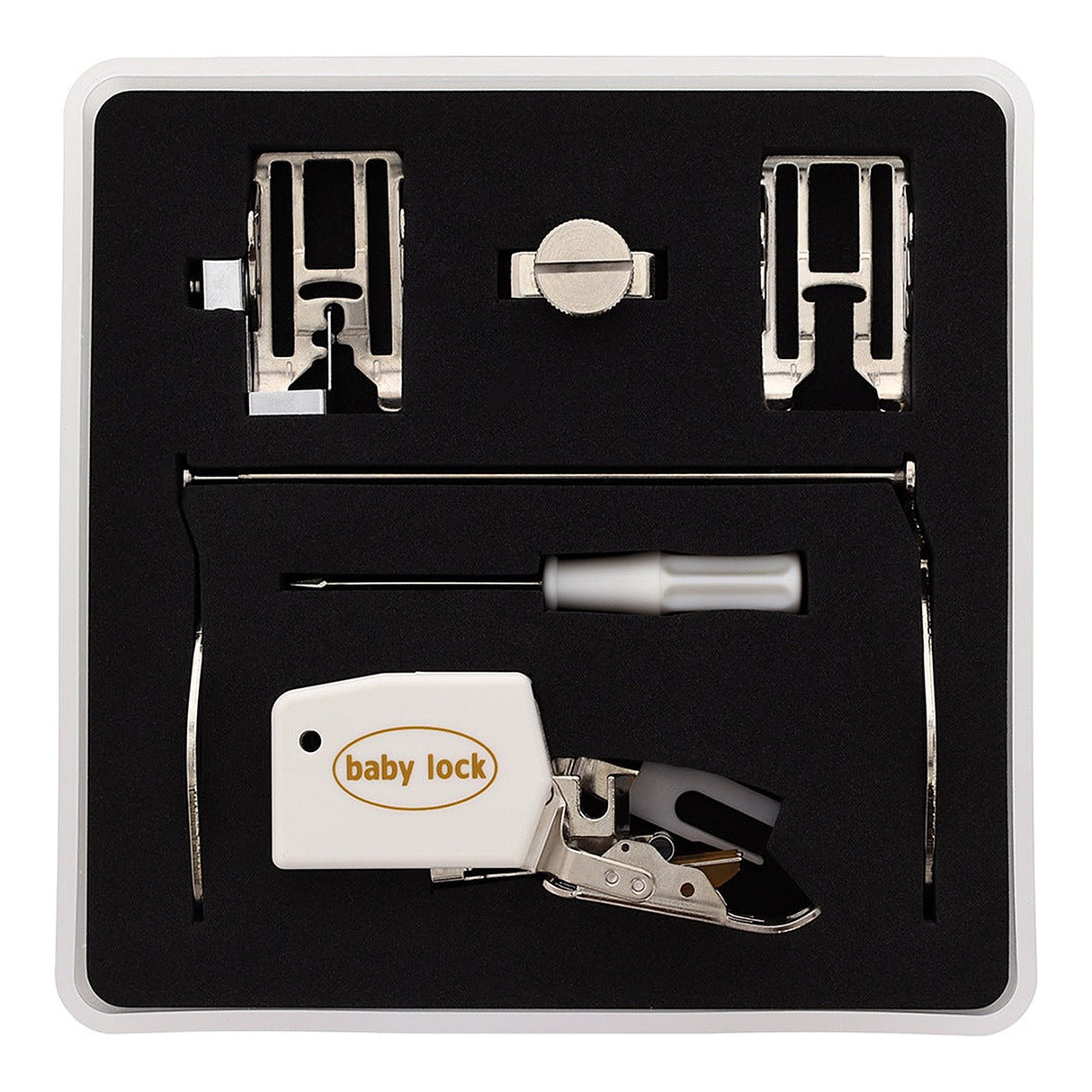 Baby Lock Deluxe Walking Foot with 3 Soles #BLDW-L2