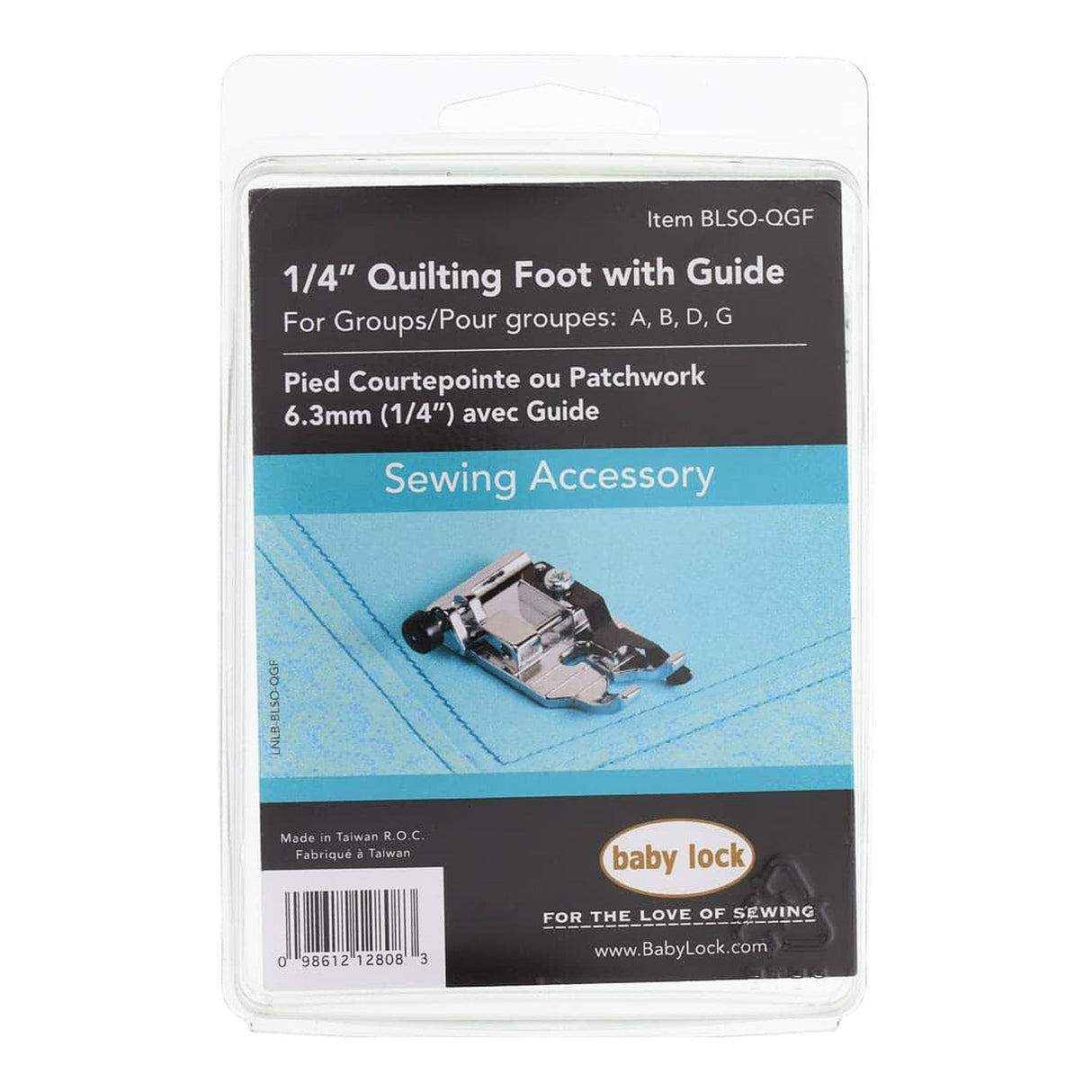Brother 1/4" Quilting Foot with Guide