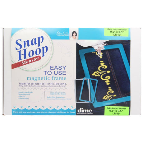dime Snap Hoop Monster for Brother Embroidery Machines-Embroidery Hoop