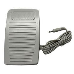 Foot control #68002829 with attached jack-pin cord for compatible Singer Legacy machines