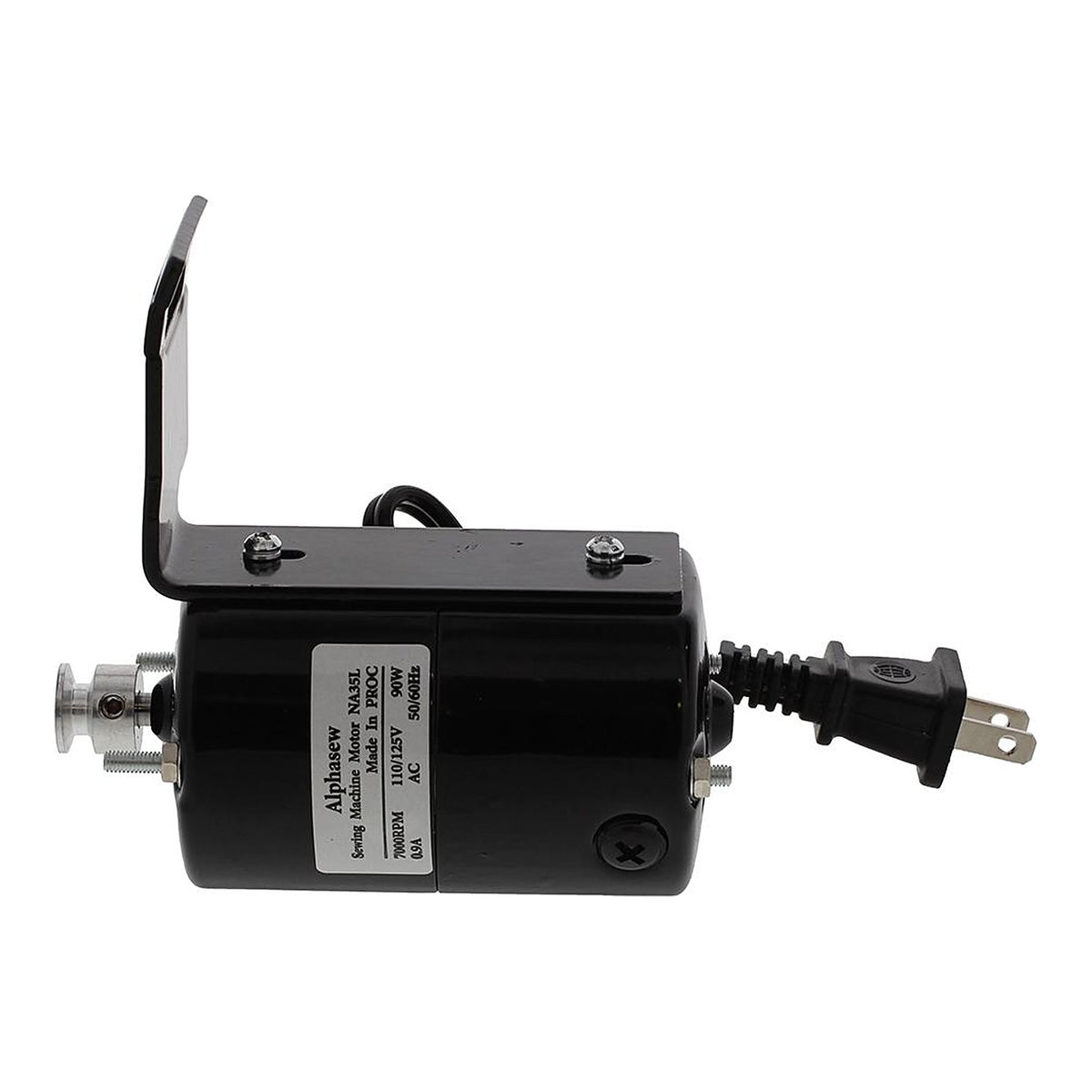 Universal Sewing Machine Motor Type L 110V w/ Bracket NA35L